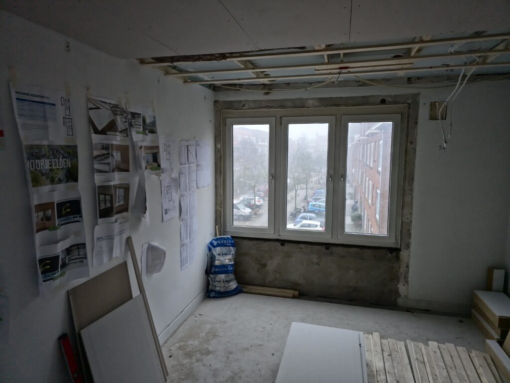 Binnenisolatie in bewoonde staat