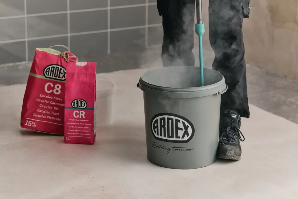 Circulair Tegelen met het Re-Tile System